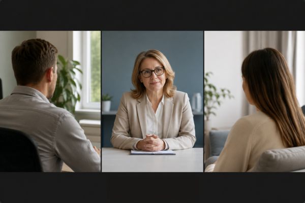 Image of couples creating parenting plans Corby to resolve issues around child custody.